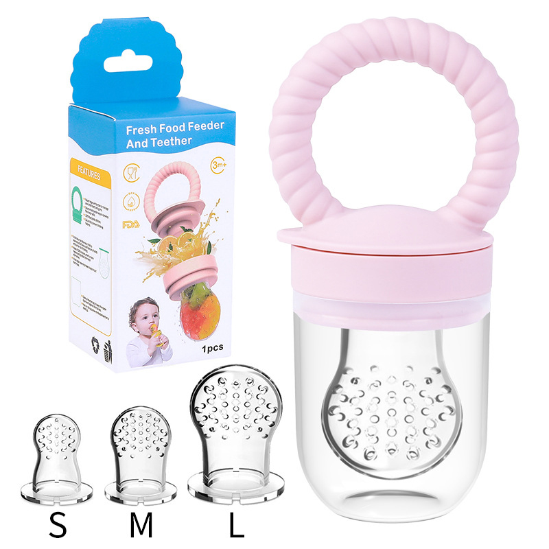 Baby Food Vegetables - BPA-vrije siliconen babyvoedingsflesje fruitvoeder speen voedselveilige