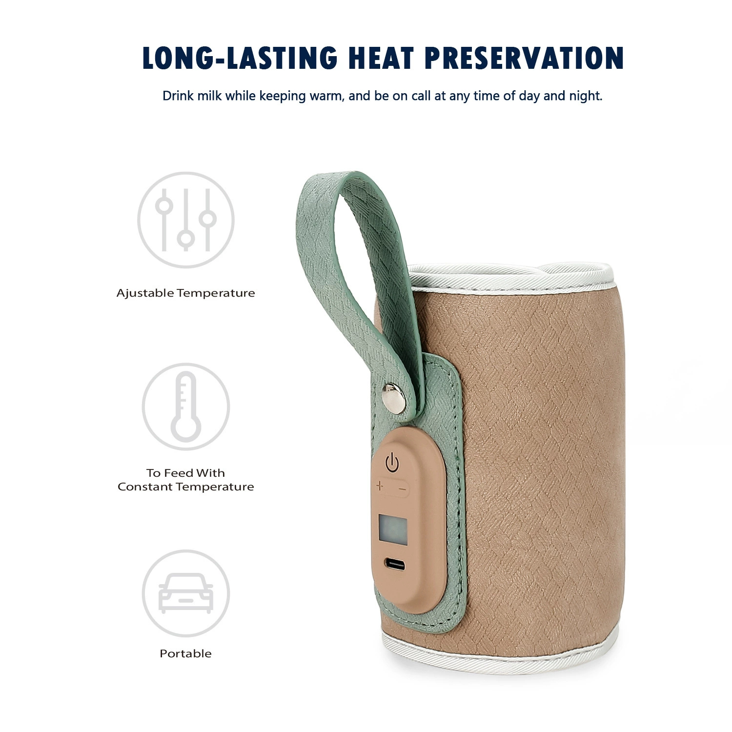 Babyflessenwarmer Tas USB-aang - Baby Food Warmer recensie en prijs