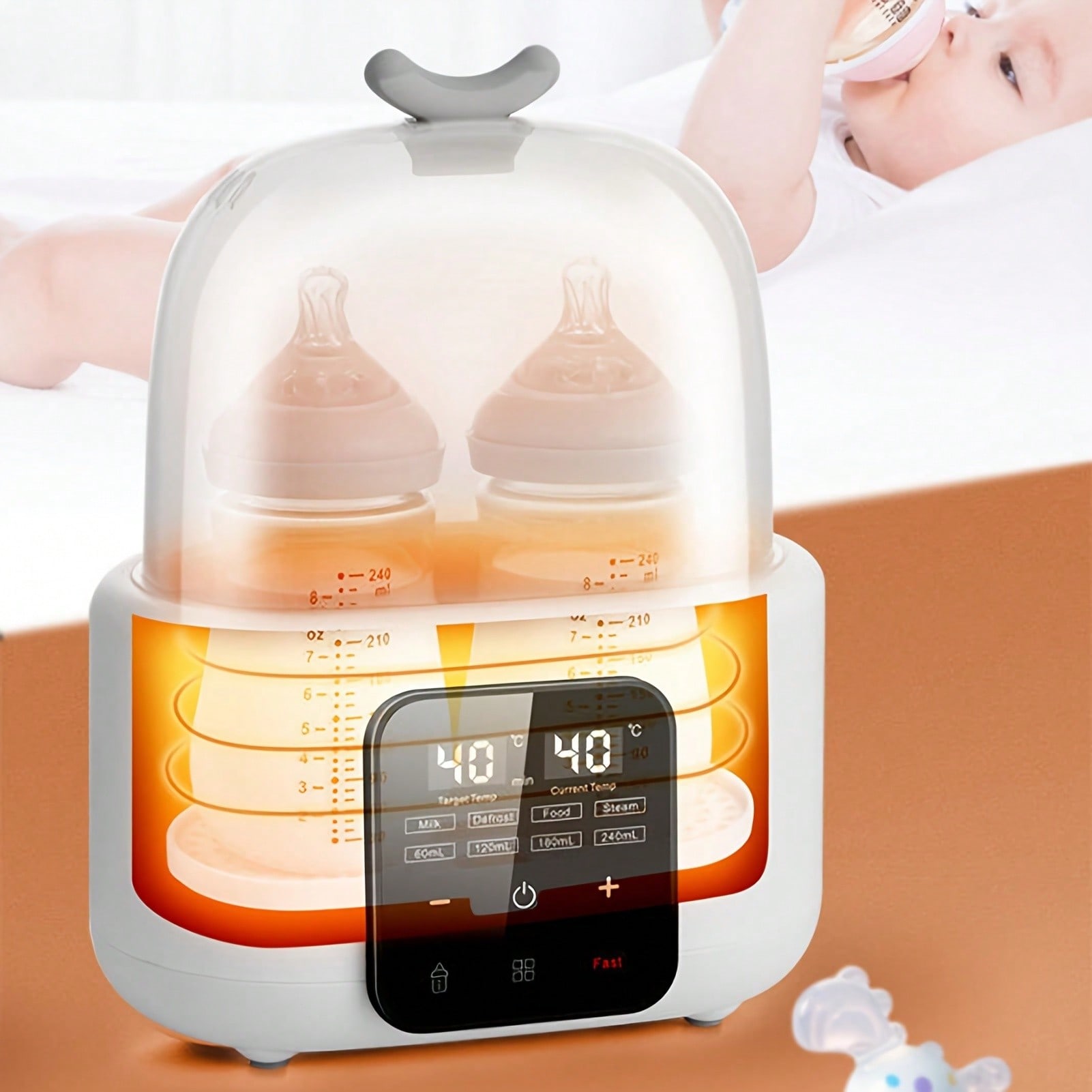 6-in-1 snelle babyfleswarmer – - Baby Food Warmer recensie en prijs
