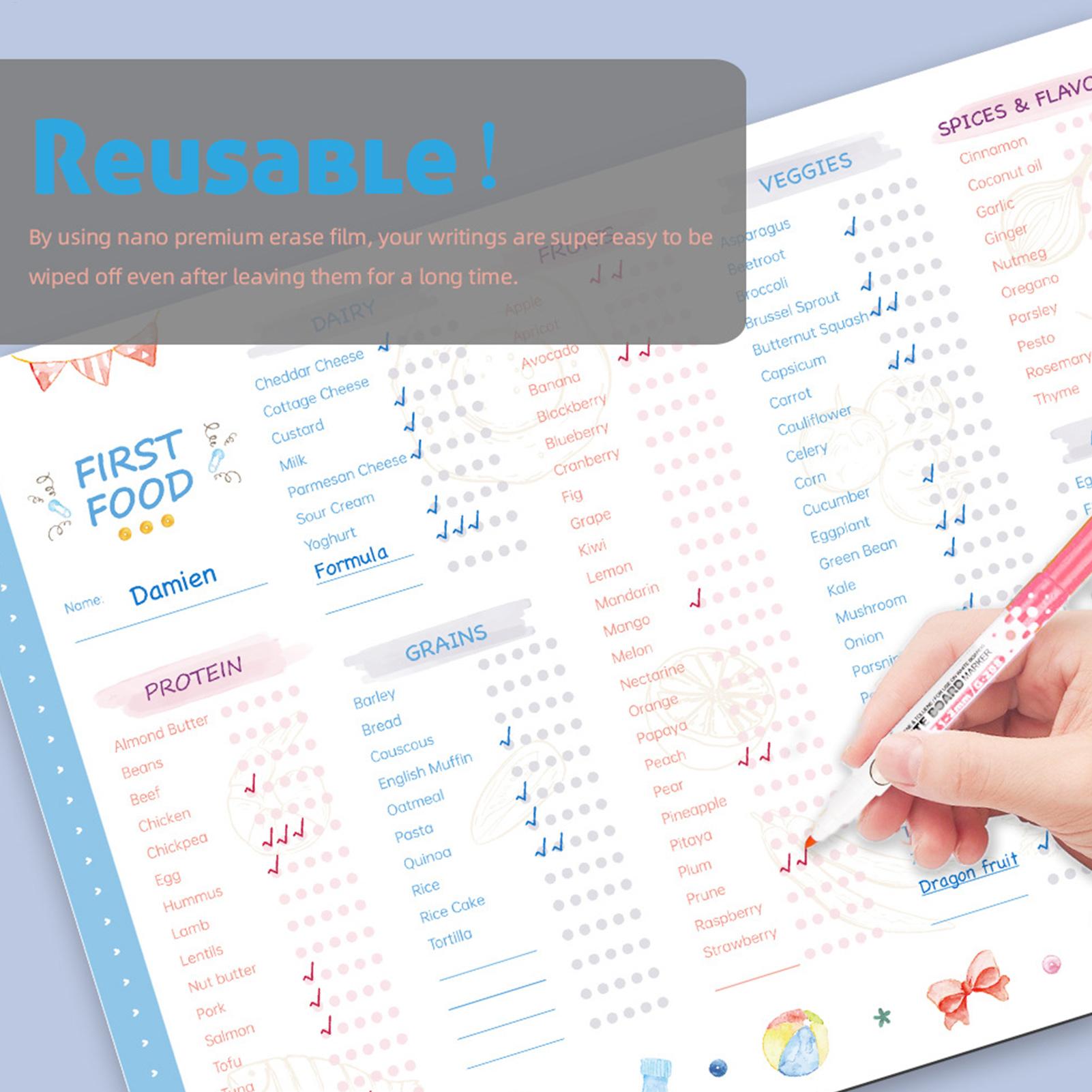 Baby First Foods checklist Mag - Baby Food Menu recensie en prijs
