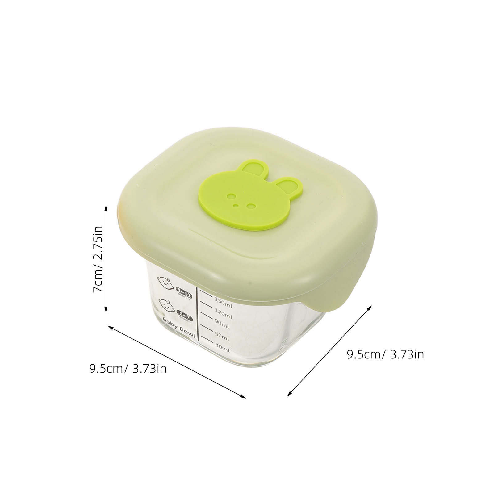 2 stuks babyvoedsel bewaardoze - Baby Food Jars With Lids recensie en prijs
