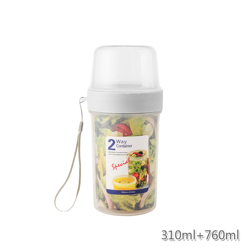 Draagbare dubbele opbergdoos,  - Baby Food Jars With Lids recensie en prijs