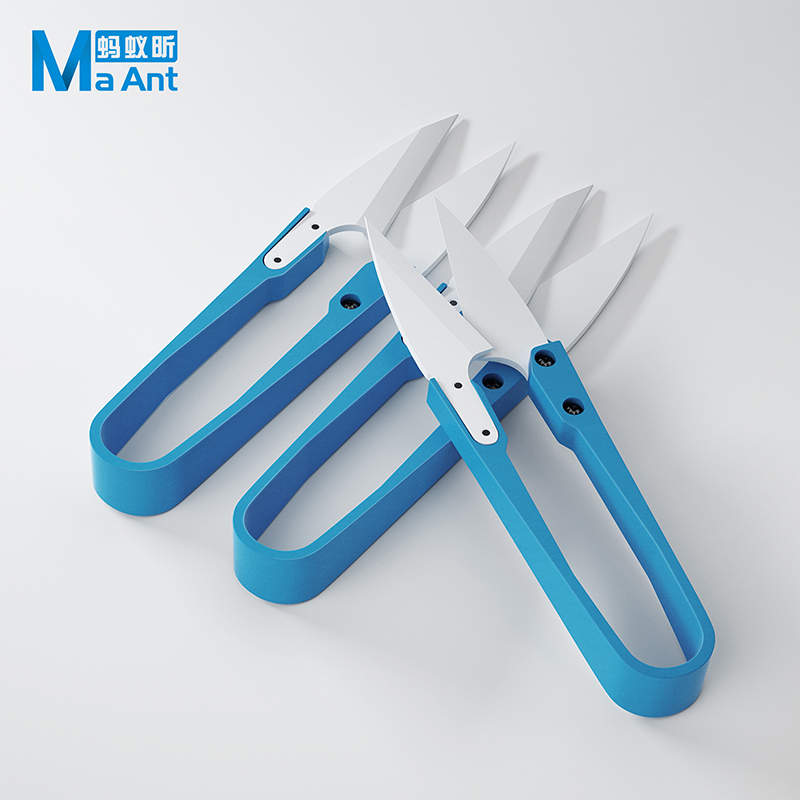 MaAnt geïsoleerde blauwe keram - Baby Food Scissors recensie en prijs