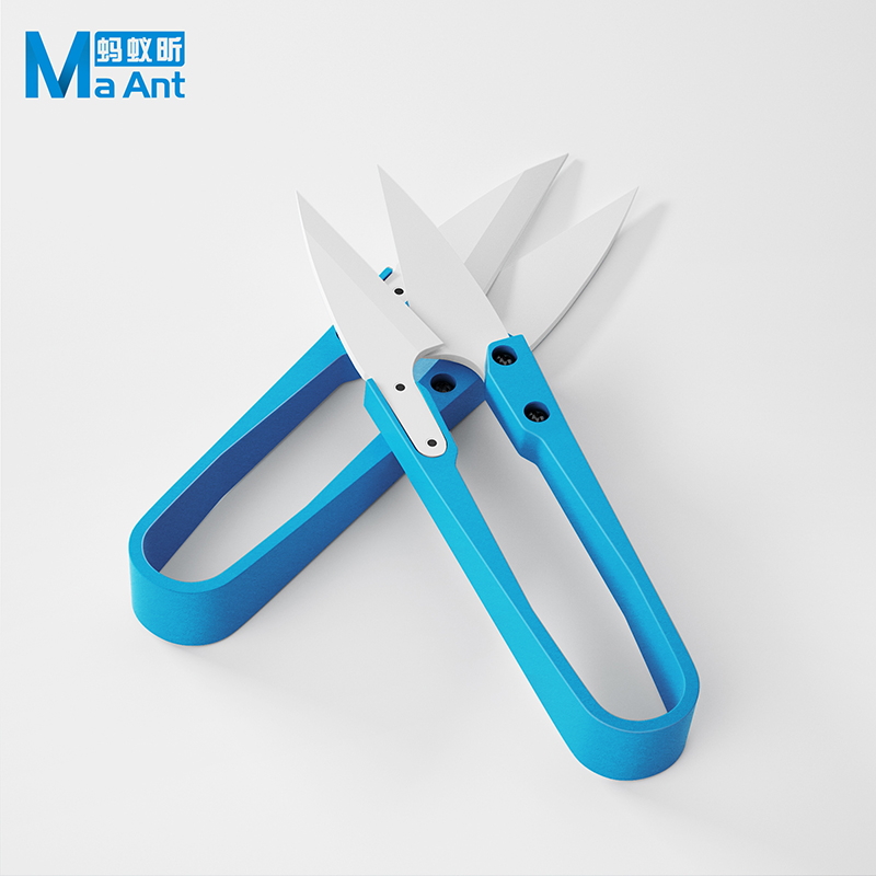 MaAnt geïsoleerde blauwe keram - Baby Food Scissors recensie en prijs