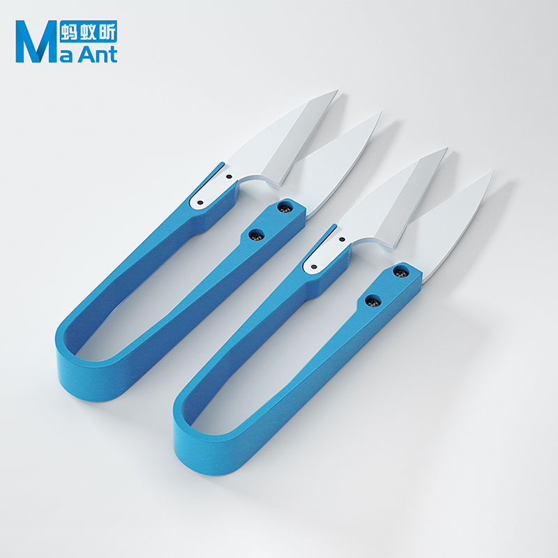 MaAnt geïsoleerde blauwe keram - Baby Food Scissors recensie en prijs