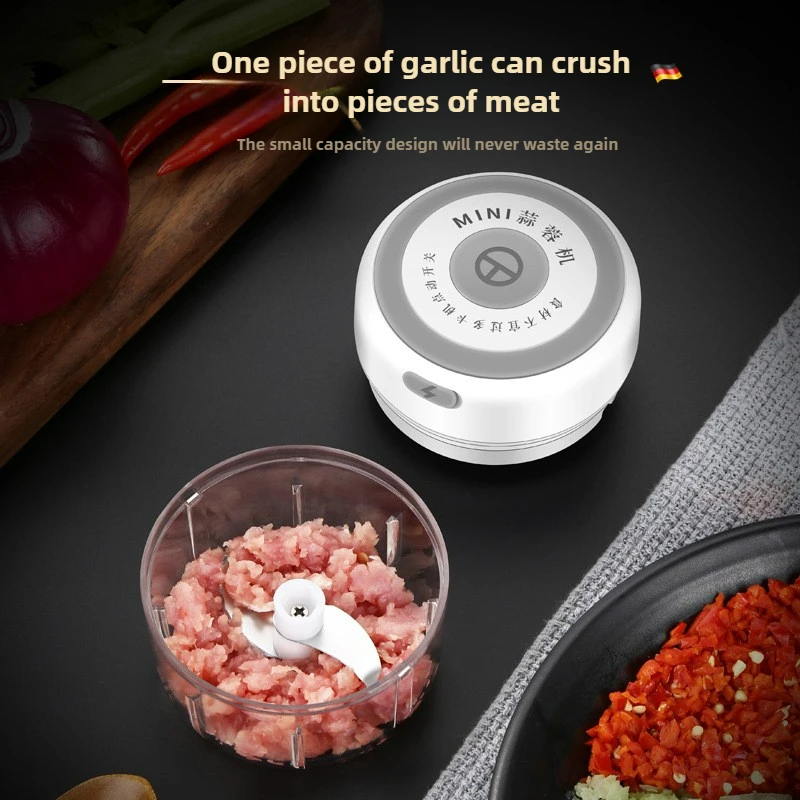 Elektrische mini-knoflookhakke - Baby Food Vegetables recensie en prijs