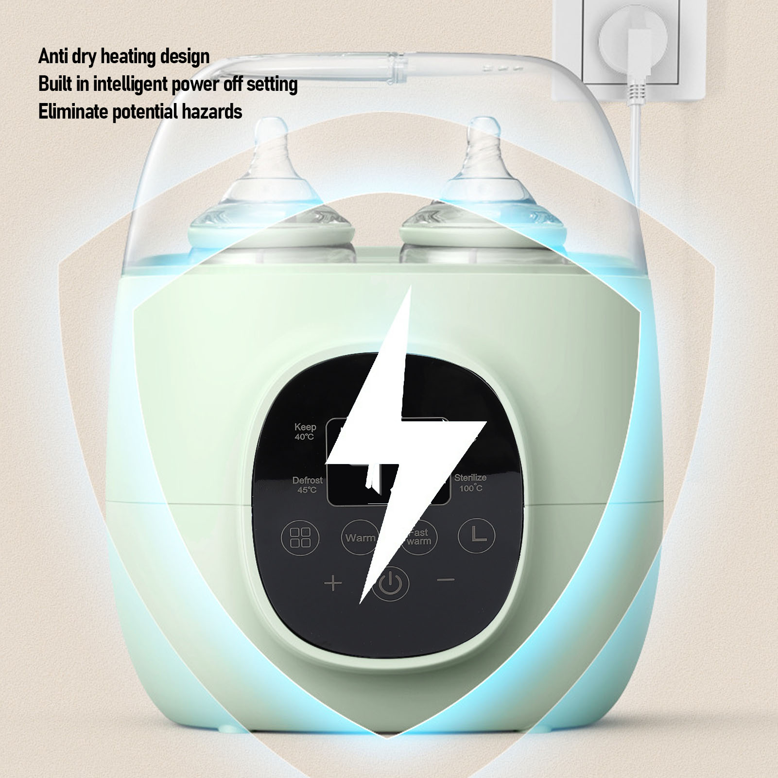 Babyflessenwarmer 200W PP Mult - Baby Food Warmer recensie en prijs