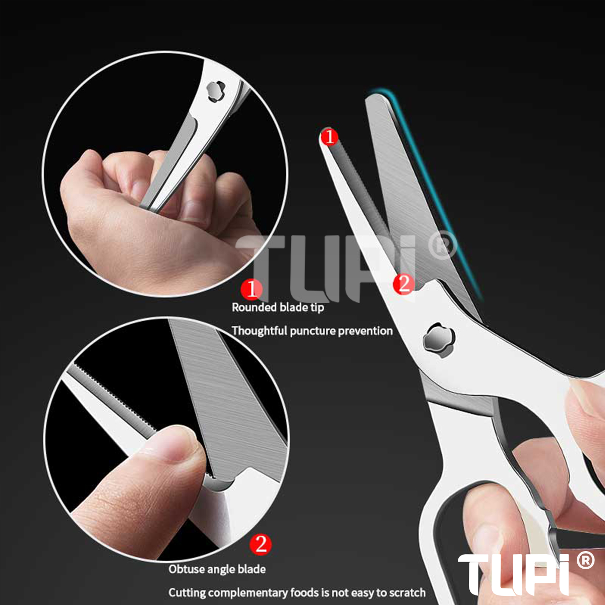 TUPI Babyvoedingsschaar - Voed - Baby Food Scissors recensie en prijs